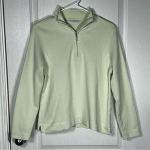 Cutter & Buck Women’s Pima Cotton Quarter Zip Pullover Sweater Golf Size Medium